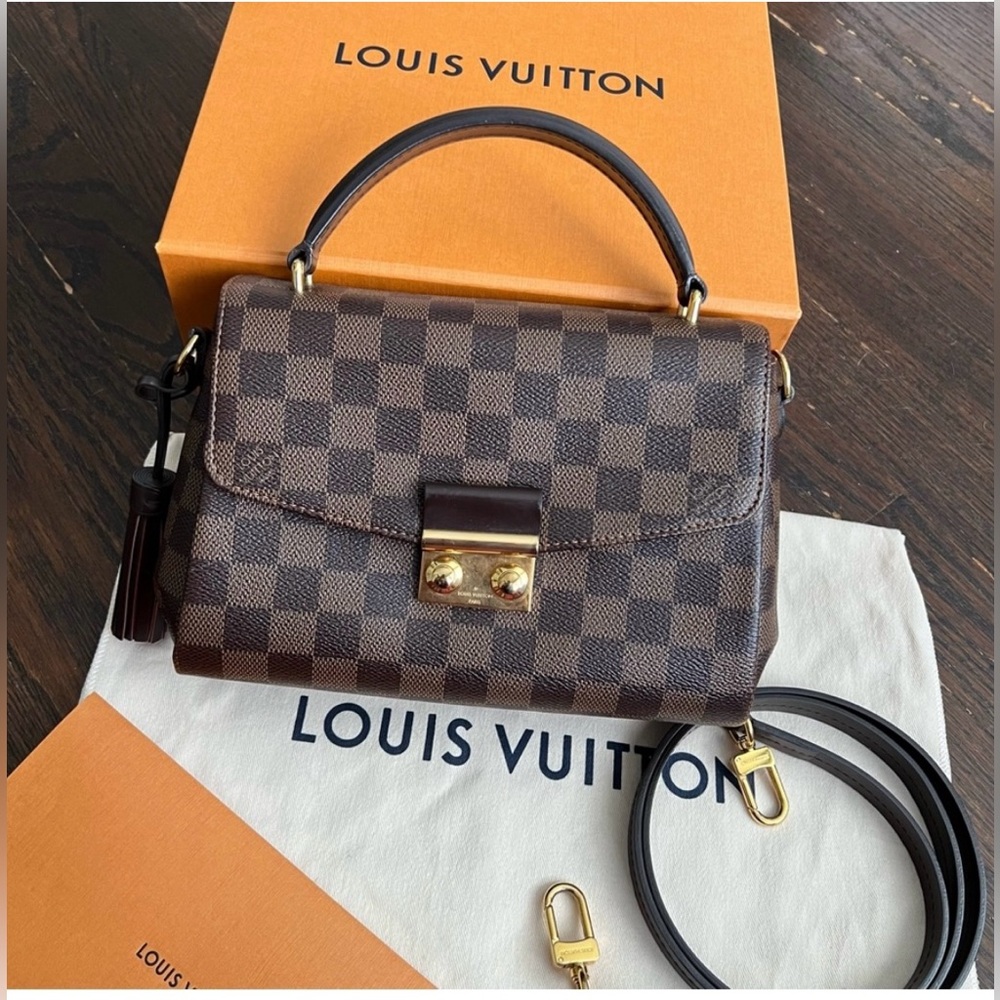 100% Authentic Louis Vuitton Croisette Bag